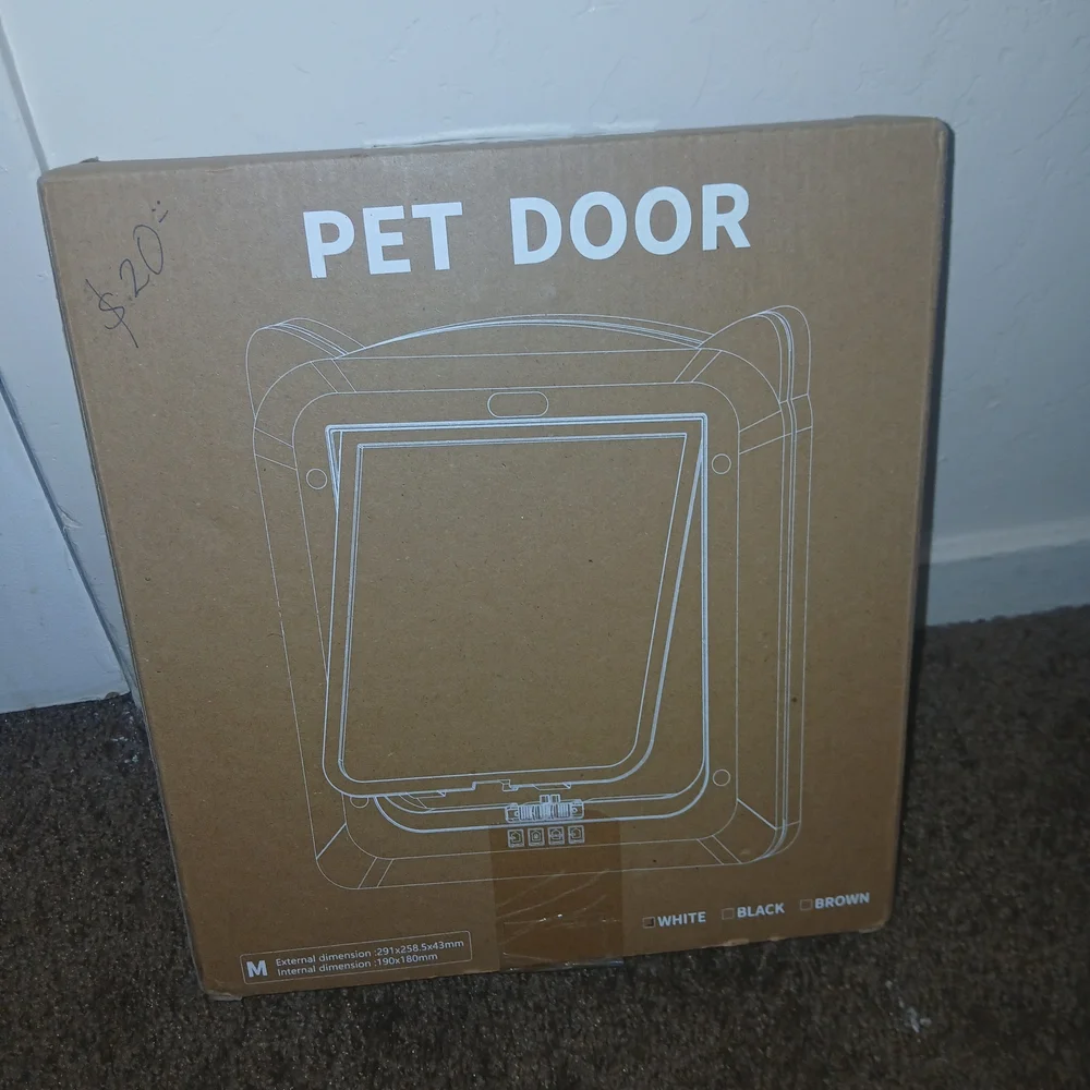 Pet Door with Multi-Color Options